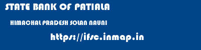 STATE BANK OF PATIALA  HIMACHAL PRADESH SOLAN NAUNI   ifsc code